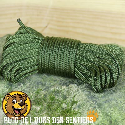 la drisse est un cordage léger et robuste en nylon