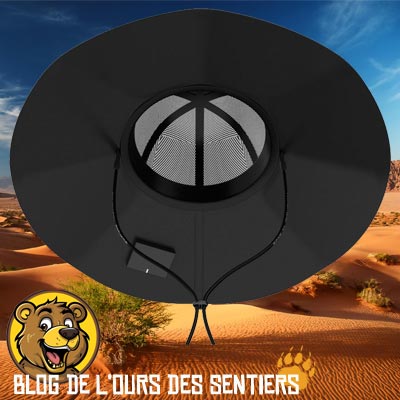 le rendement solaire du chapeau ecoflow est de 24% ce qui est puissant