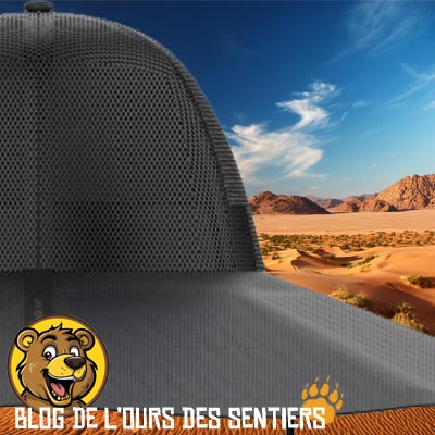 le chapeau solaire ecoflow est respirant et assure une bonne protection contre la chaleur et coups de soleil