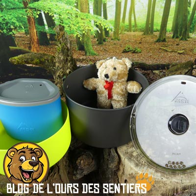Pour la rando solo, la popote Trail Lite MSR est un bon choix de légèreté