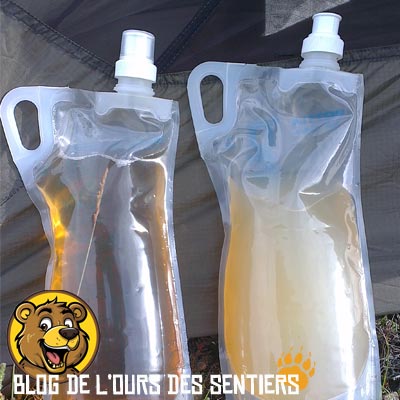 Les matières organiques présentes dans l'eau des points d'eau ne sont pas toxiques, mais leur élimination par filtration permet de rendre l'eau potable
