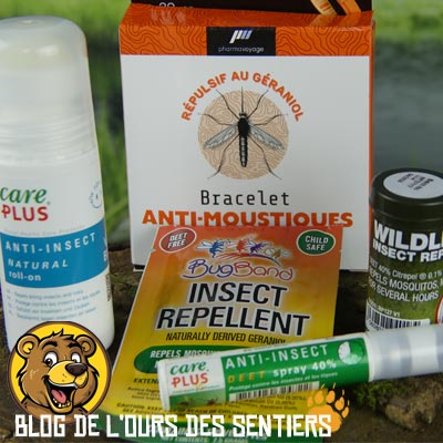 Le meilleur répulsif anti insecte et tique est le stick de crème BCB international à base de DEET