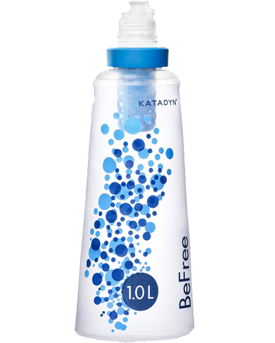 Gourde filtre souple katadyn befree 1 litre