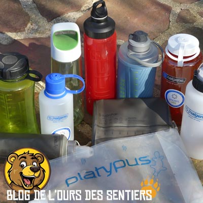 Légère et pas chère, la gourde en plastique est proposée en nombreux formats et couleurs