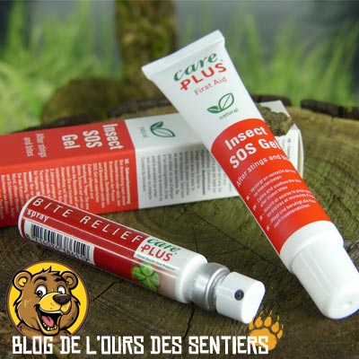 Sous forme de gel ou de spray, l'après piqure Care Plus est assez efficace contre les démangeaisons et inflammations de piqures d'insectes