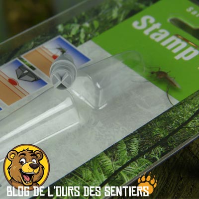 Le stamp it de travelsafe est un petit appareil apaisant contre les piqures d'insectes