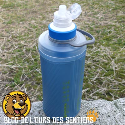 La cartouche filtrante ez clean katadyn s'adapte sur les gourdes souples flux hydrapak