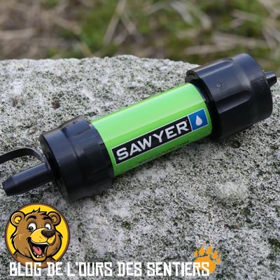 Ultra compacte et légère, la Paille Filtrante Sawyer Mini est une réponse efficace pour filtrer l'eau potable en trek minimaliste