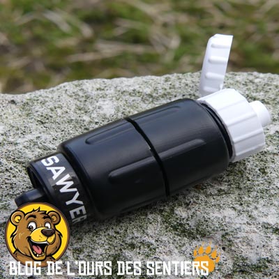 ultra compacte et pas moins efficace, la paille sawyer squeeze s'adapte à tous les besoins en eau potable