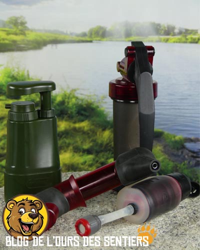 les filtres eau portable à pompe comme le miniworks msr est idéal pour voyager et randonner