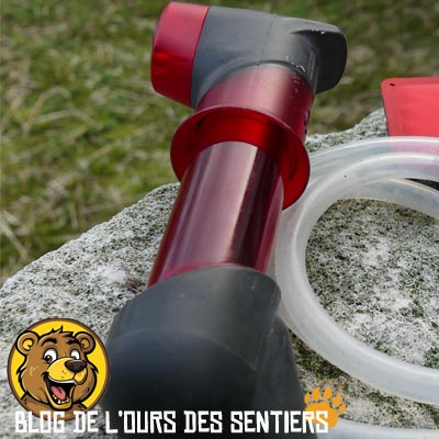 Pour minimiser son encombrement, la pompe du filtre msr hyperflow est en forme de pompe va et vien telle une pompe à vélo