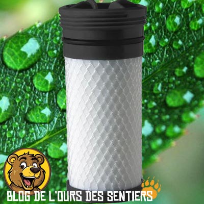 la cartouche en fibre de verre pour filtre portable permet de bien enlever les sédiments d'une eau potable
