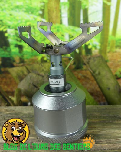 conçu pour le trek minimaliste, le Réchaud BRS 3000T est le must de l'ultra léger