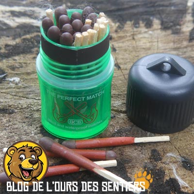 Les allumettes bcb international comportent un boitier étanche et robuste