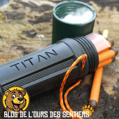 Les allumettes tempete titan uco sont de très grande taille pour une durée de flamme importante