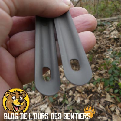 Les manches des deux marques de cuillères titane long manche toaks et optimus sont identiques