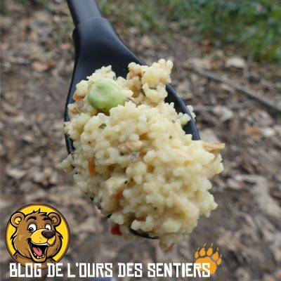 Pratique, légère et fonctionnelle, la cuillere rétractable optimus est très pratique en randonnée avec ses sachets lyophilisés