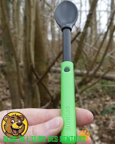 meilleur ustensile de cuisine, Cuillère long manche rétractable Optimus