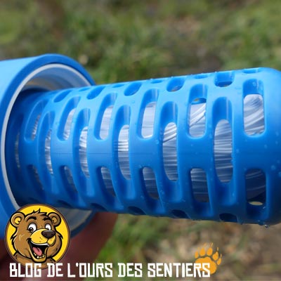 La cartouche EZ Clean de la gourde Befree Katadyn est conçue à base de fibres creuses