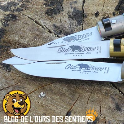 Il existe plusieurs tailles pour chaque référence de couteau de poche pliant old bear permettant le meilleur choix pour chaque utilisateur