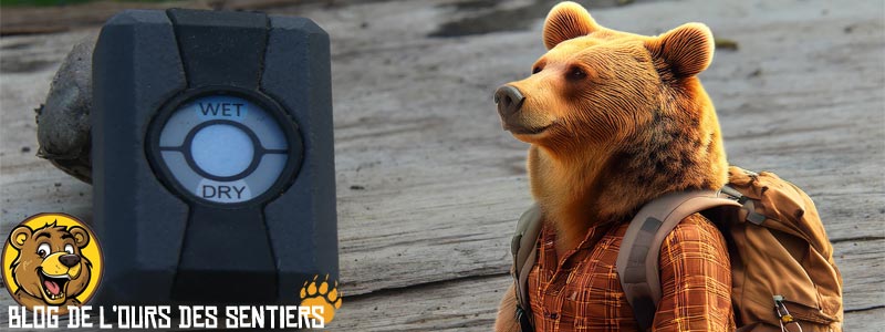 L'ours des sentiers, le blog des voyageurs et randonneurs donne son avis sur le cube pierre de déshumidification réutilisable Silent Dry