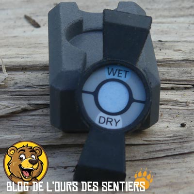 Pour sécher la pierre de déshumidification silent dry et la rendre à nouveau opérationnelle, il faut la chauffer légèrement au micro ondes