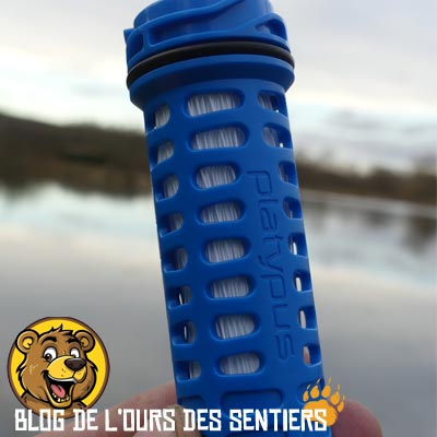 la Cartouche filtrante du bouchon Daycap Platypus est basée sur la technologie des fibres creuses