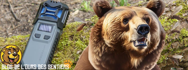 L'ours des sentiers, le blog des randonneurs propose un test complet sur le repulsif électronique Nitecore EMR 10 contre les moustiques, insectes et nuisibles