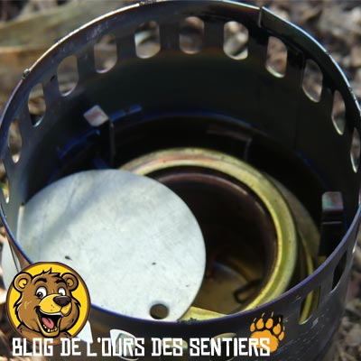 Il n'est pas possible de rajouter un ajusteur de flamme au bruleur alcool Cp060 highlander