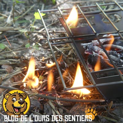 Comme tous réchaud bois, il faut bien surveiller son réchaud en cours de fonctionnement afin d'éviter de déclarer un incendie