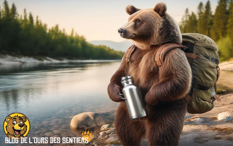 de conception de grande qualité en inox alimentaire et robuste, la gourde canette cao est idéale en camping