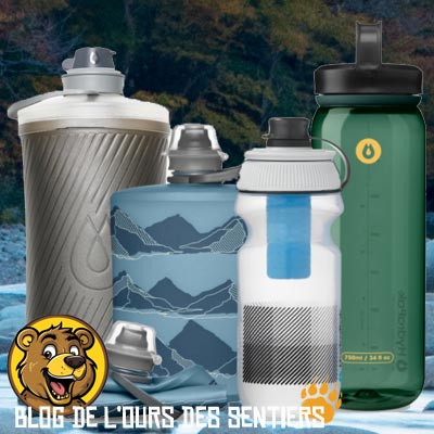 Avec la large gamme de gourdes Hydrapak (souple, rigide, filtrante), vous avez dans les mains de véritables solutions pour randonner léger