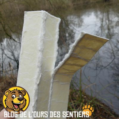 Le papier Hammarö est le meilleur allume feu bivouac bushcraft