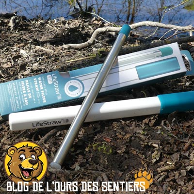 Avec son corps en acier inoxydable, la paille filtre lifestraw sip est robuste pour toutes activités de randonnées