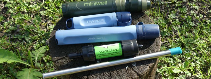La paille en inox Sip lifestraw est bien trop longue pour être pratique à transporter en randonnée