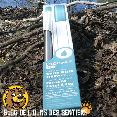 La nouvelle paille filtre eau portable sip lifestraw est conçue pour répondre aux besoins des voyageurs en pays à risques bactériologiques