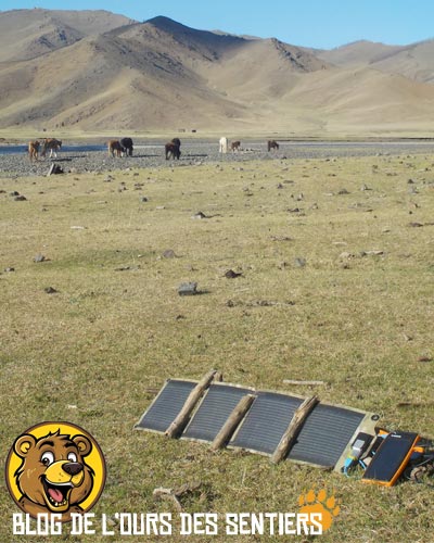 selon le niveau d'ensoleillement, le fait ou non que les rayons du soleil soient voilés, le rendement de charge d'un panneau solaire va varier