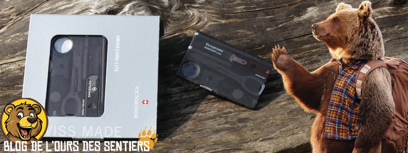 Test swisscard lite victorinox, le couteau suisse carte bancaire multifonctions idéal pour voyager et randonner léger