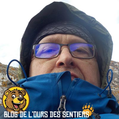 Joel, l'éditeur du blog de l'ours des sentiers, le site du randonneur expert qui met à profis son expérience pour vous aider à vivre vos aventures de plein air