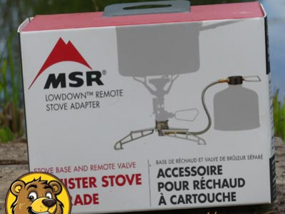 TEST ET AVIS ADAPTATEUR DEPORTEUR DE RECHAUD LOWDOWN MSR